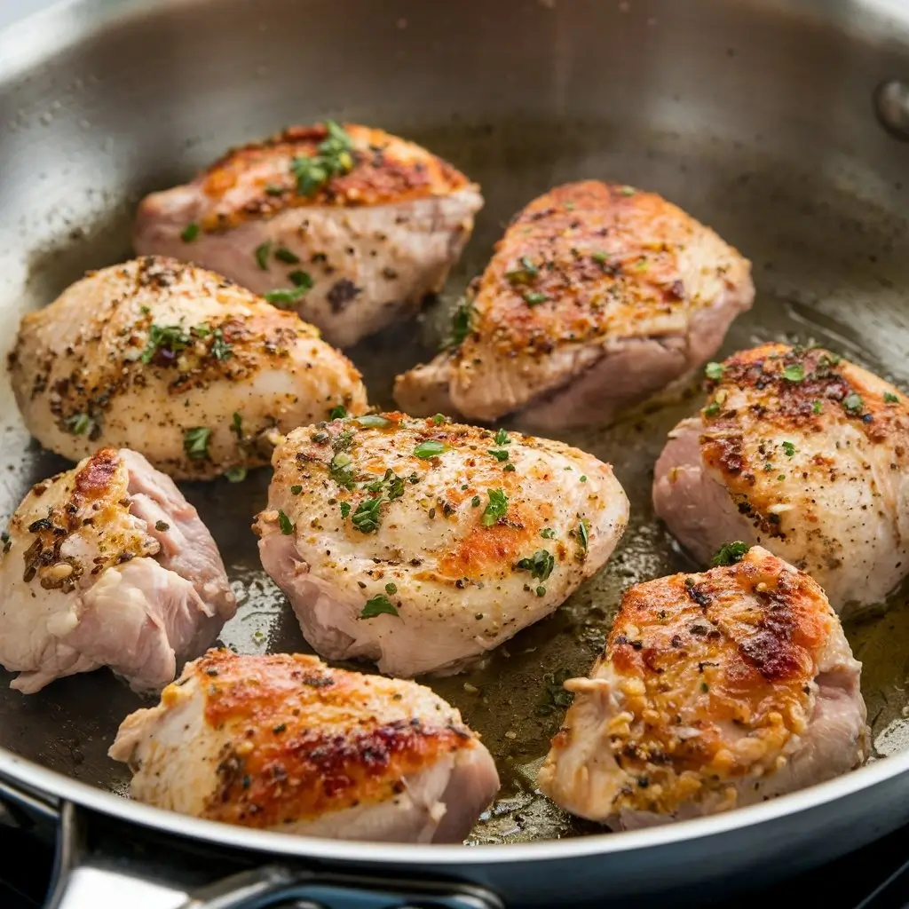 Step 2 Cook the Chicken Chicken and Peanut Butter