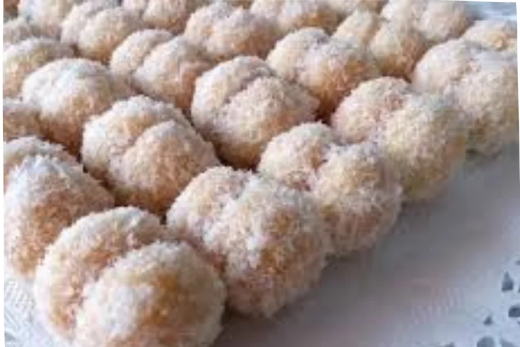 Coconut Snowball Cookies